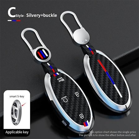 Sinkkiseos + Silikoni Auton Avaimen Kotelon Suojus Hyundai Kona Ev Grandeur GN7 IONIQ 6 2023 2024 Kauko-ohjaimen Avaimen Suojakuori