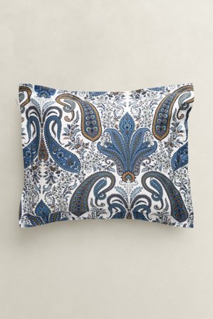 GANT Wohnaccessoires Key West Paisley Kopfkissenbezug (70x100) Blau