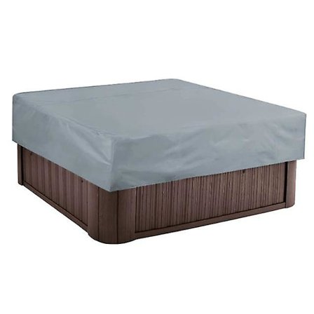 Fyrkantig badkarsöverdrag Vattentät utomhus baldakin Daglig kemisk täckning Dammskydd