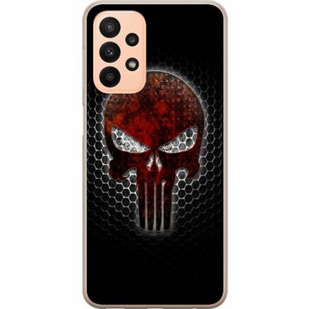 Samsung Galaxy A23 5g Genomskinligt Skal Dödskalle