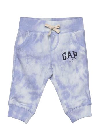 Logo Brannan Pant Baby Trousers Blå GAP