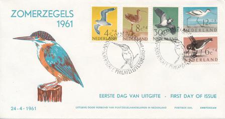 Holland 1961 - NVPH E47 - FDC
