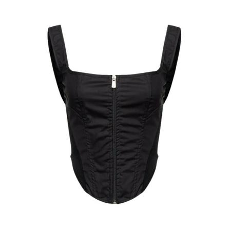 Pinko Sleeveless Tops Sort, Dame