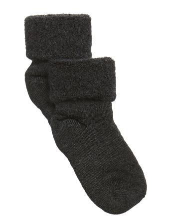 Wool Baby Socks Black Mp Denmark