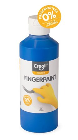 CREALL Fingerfärg 250ml blå - Lyreco - Skola och förskola - Målarfärg och tillbehör - Fingerfärg