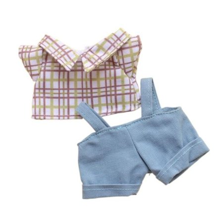 Dukkeklær Bluse Buksedrakt 2 2