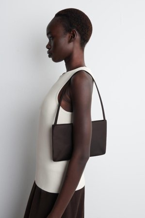 COS Women's Archive Shoulder Bag in White