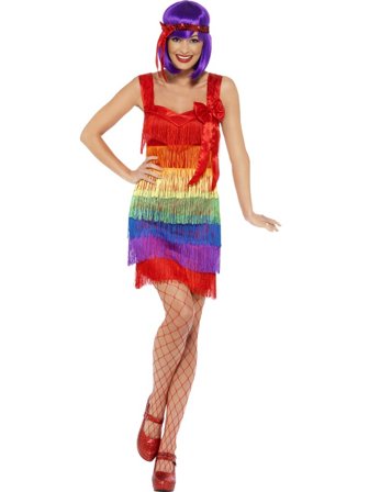 Flapper Pride Kostyme L