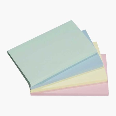 Notisblock 4 x 80 ark - Biltema