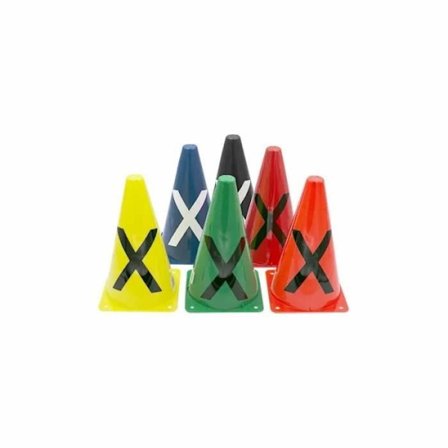 Träningskon - SOFTEE - Multiplikation - Gul - 23 cm - Multisport