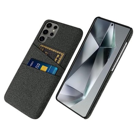 Samsung Galaxy S25 Ultra Case with Card Slots - Black