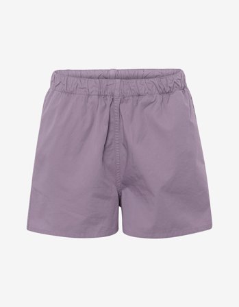 Women Organic Twill Shorts - Purple Haze - S