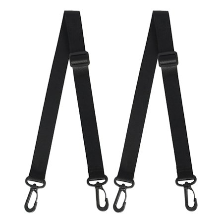 2 st. Justerbara axelband med spänne för bärbar dator, digitalkamera