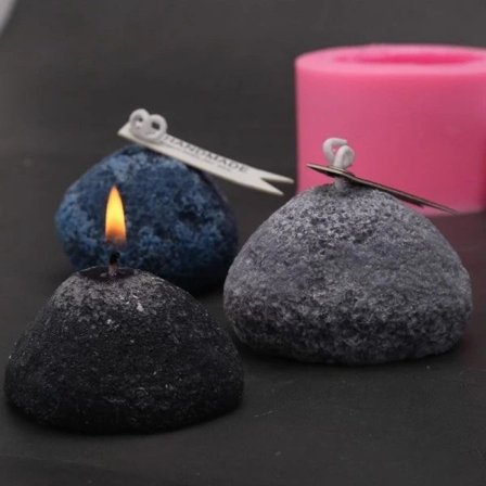 Lysformer Lys Stearinlys DIY Støbningsforme i Silikonform