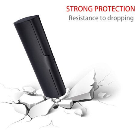 Svart Brilleetui Aluminium Ultralett Hardt Nærsynt Brilleetui