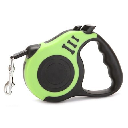 10 fot 16 fot infällbart hundkoppel Utmärkt promenadkoppel för hundar, halkfritt handtag