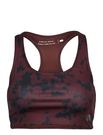 Printed Piping Sportsbra Red Röhnisch