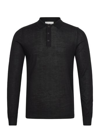 Bs Atlas Regular Fit Knitwear Black Bruun & Stengade