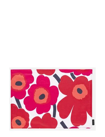 Marimekko Home P.unikko Acryl C.placemat - Red - 31X 42CM