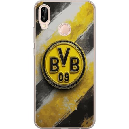 Kompatibelt Mobildeksel til Huawei Huawei P20 lite Fargerikt abstrakt puslemønster som symboliserer fellesskap, mangfold og kreativitet i moderne kun