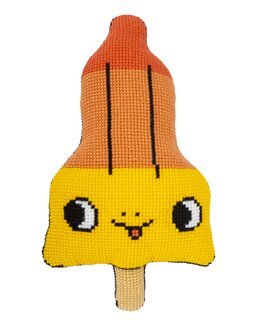 Broderikit Kudde Isglass