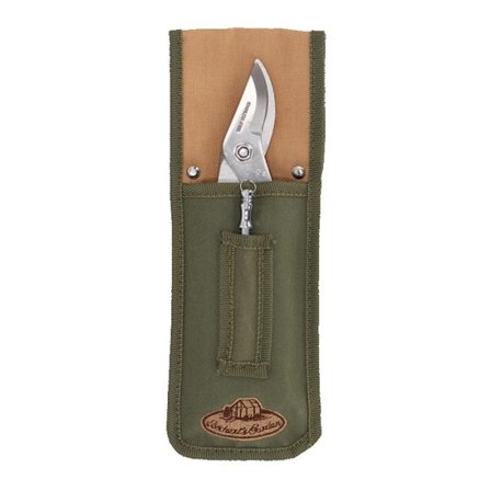 Set sekatör i rostfritt stål med slipstav - Beige - L 9,2 x P 2,4 x H 25 cm