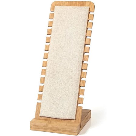 Træ Halskæde Display Holder Halskæde Smykke Display Stativ