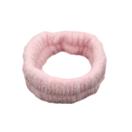 Complement Mjukt Makeup Band Hårband Dam Rosa