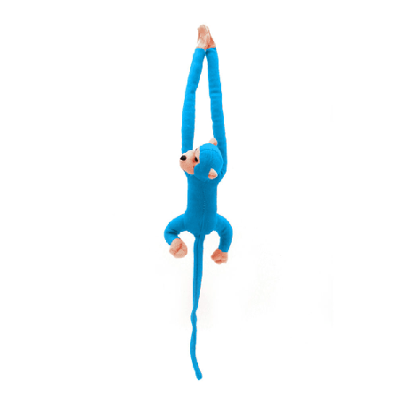 60 cm Kawaii Long Arm Tail Monkey fylt for dukke plysjgardiner Baby sover A