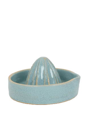 A World of Craft Emil Citruspress, Turkos Köksredskap Blå H 6 cm, 11 Ø cm