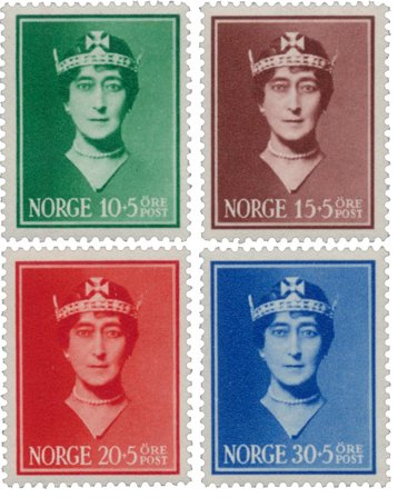 Norge 1939 - AFA 204-207 - Postfrisk