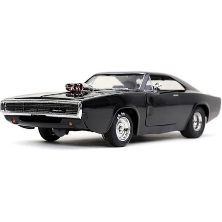 Legetøj FF9 DOMS 1327 Dodge Charger 1/24 Køretøj, Sort