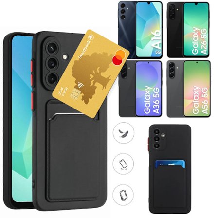 Samsung Galaxy A16/A26/A36/A56 skal kortholder slot -