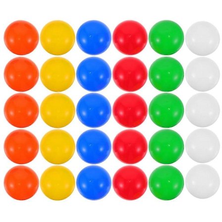 30 stk. Loddballer Kule Spillballer Underholdning Åpningsbare Baller Aktivitetsloddballer