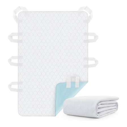 Pestävä sängynsuoja inkontinenssiin: Vedenpitävät sängynsuojat 8 kahvalla