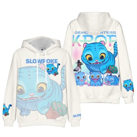 KPop Demon Hunters Huppari 3D-printti Pullover Huppari Miehille Naisille