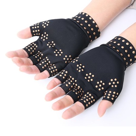 1-Par Mjuka Bekväma Fingerlösa Artrit Handskar