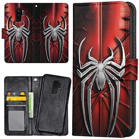 Samsung Galaxy S9 Plus - Plånboksfodral/Skal Spiderman