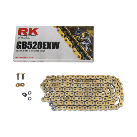 Řetěz RK GB520EXW s XW-kroužkem – Hledat podle motocyklu - Kawasaki KLX 450R 2008-2025