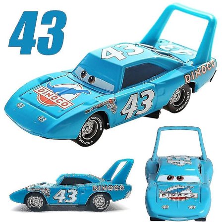 Disney Cars No.43 Dinoco The King Diecast Car Toys Boys Kids Birthday Gifts Collection