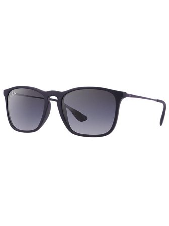Ray Ban highstreet men's Sunglasses with a frame made of plastic and plastic lenses in grey gradient