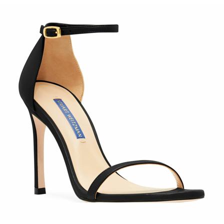 Stuart Weitzman, Sandals Czarny, Kobieta, Rozmiar: 37 EU