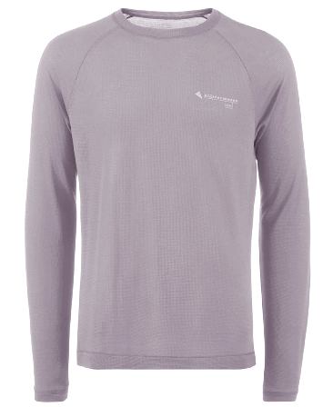 Klättermusen Groa LS Tee M's Purple Dove