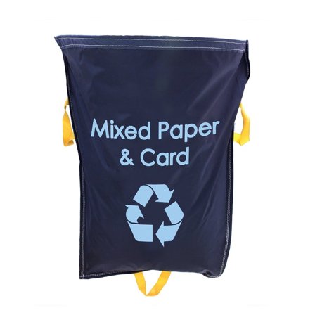 Racksack , Mixed paper & card, 10-pack, 920x1000 mm