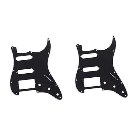 Guitar Tilbehør Elektrisk Guitar Pickguard Front Cover Elektrisk Guitar Pickguard Sort