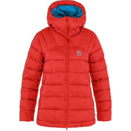 Fjällräven Expedition Mid Winter Jacket XL - female - True Red-UN Blue - Winter Jackets