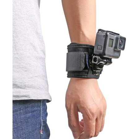 Håndledsrem, håndledsrem kompatibel med GoPro Hero 11/10/9/8/7/(2018)/6/5 Black, DJI Osmo Action og de fleste actionkameraer