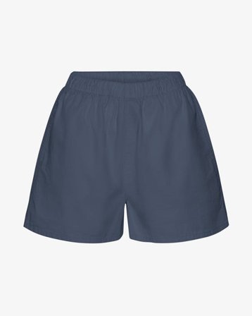 Women Organic Twill Shorts - Petrol Blue - Female - L