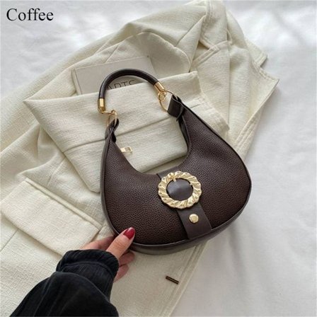 Axelväska Underarmsväskor KAFFE