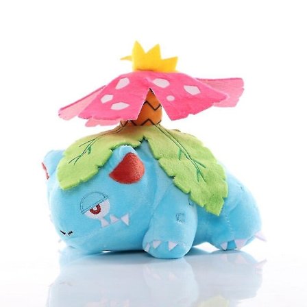Venusaur Plyslegetøj Blødt Plysfyldt Dukke Høj Kvalitet